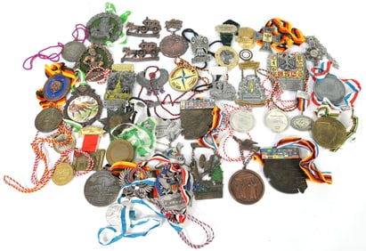 German "Wandertag" Hiking Medals