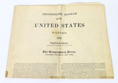 Physiographic United States Diagram