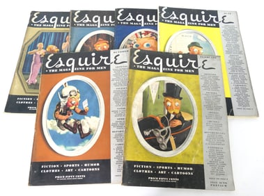 Vintage Esquire Magazines