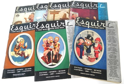 Vintage Esquire Magazines