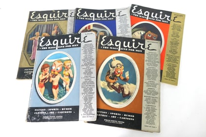 Vintage Esquire Magazines