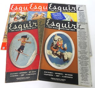 Vintage Esquire Magazines