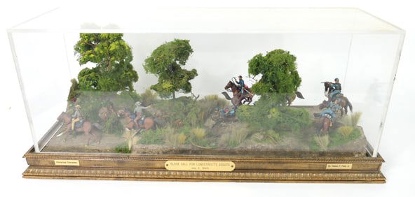 "Close Call for Longstreet's Scouts" Diorama