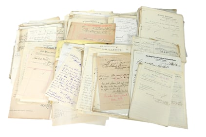 Assorted Bank Ephemera