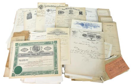 Assorted Bank Ephemera