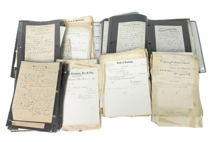 Assorted Bank Ephemera