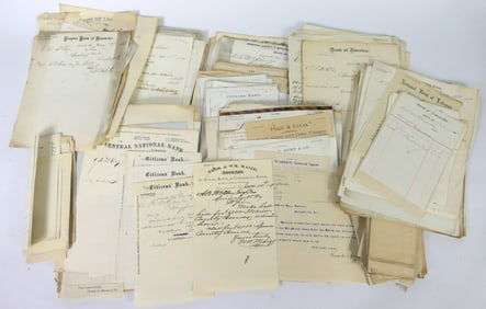 Assorted Bank Ephemera