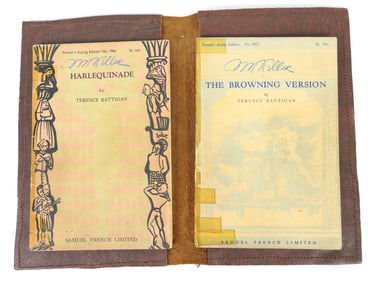 Playbooks in Leather Case