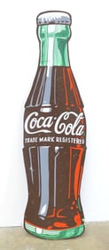 Hanging Coca-Cola Bottle Sign