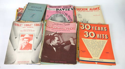 Assorted Sheet Music