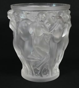 Lalique Bacchantes Vase