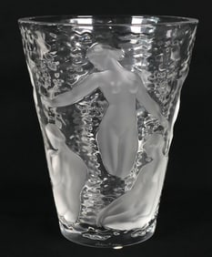 Lalique Ondines Vase