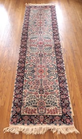 Hand Woven Persian Floral Runner