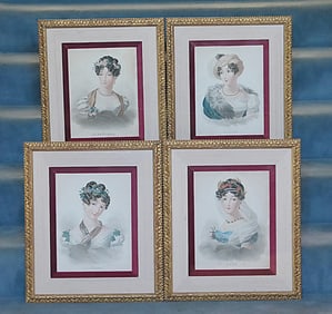 Set of "The Four Seasons" Etchings