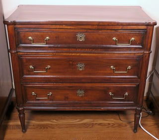 Louis XVI Style Walnut Chest
