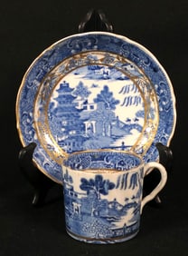 Antique Miles Mason Can and Bowl
