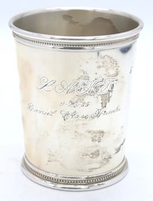 Monogrammed Sterling Mint Julep Cup