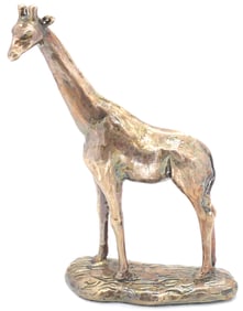 Sterling Giraffe Figurine