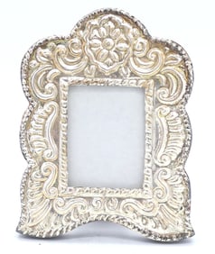 Small Stamped Sterling Picture Frame