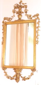 Antique French Rococo Wall Mirror