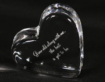 Baccarat Sentimental Paperweight