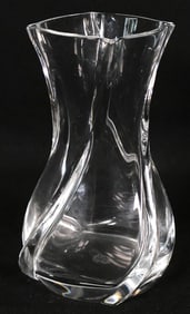 Baccarat Serpentine Vase