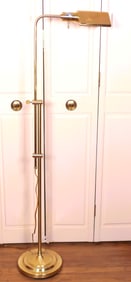 Brass Adjustable Floor Lamp