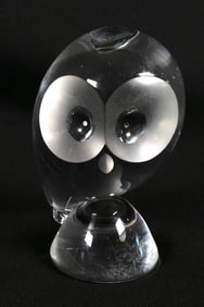 Steuben Crystal Owl