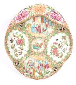 Antique Chinese Export Shrimp Bowl