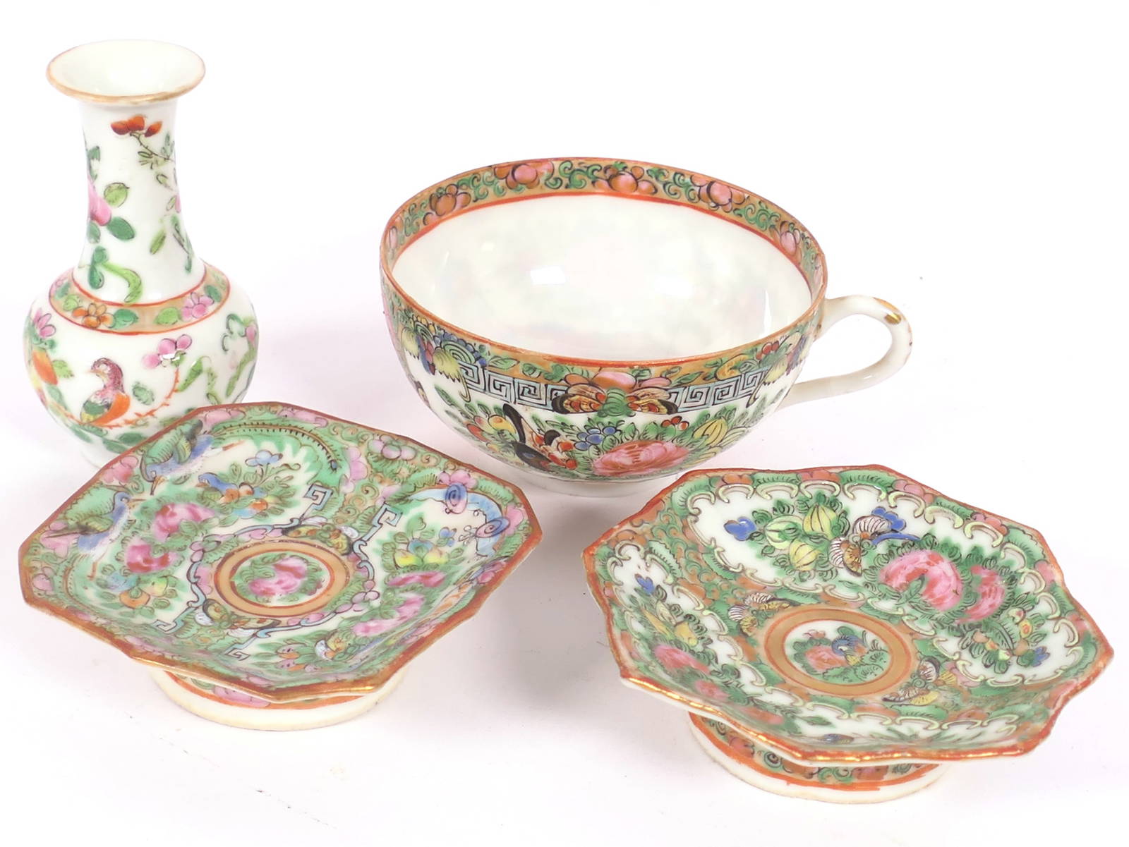 Four Antique Chinese Export Pieces