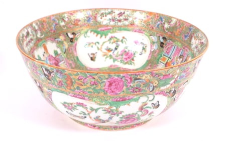 Antique Rose Medallion Bowl