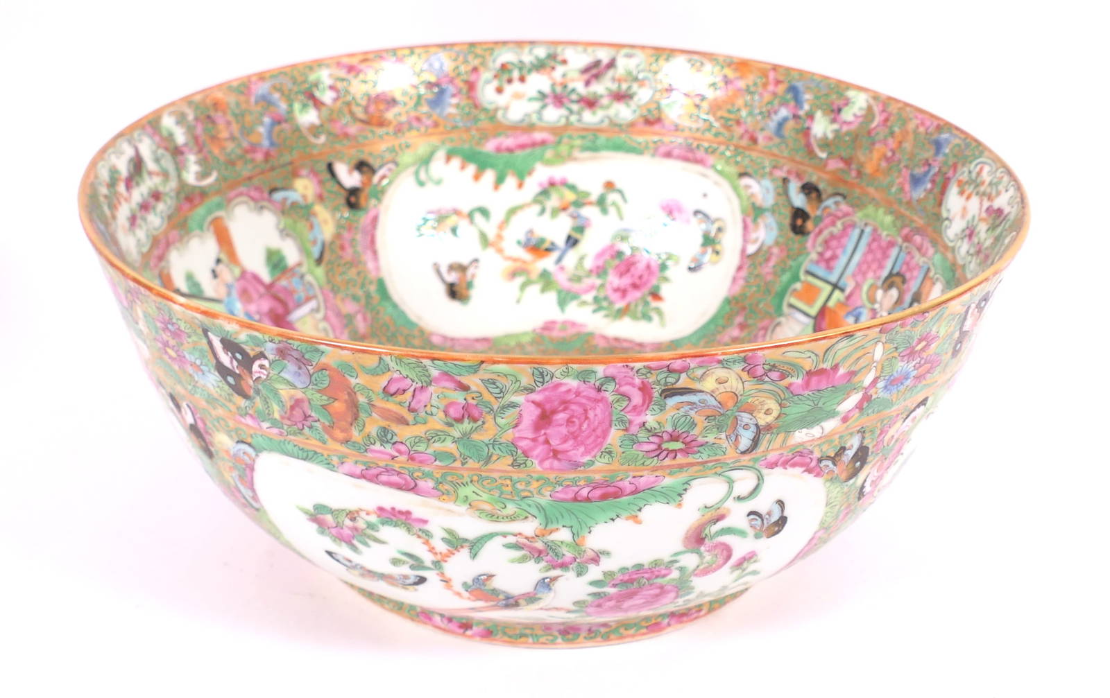 Antique Rose Medallion Bowl