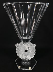 Lalique Messanges Vase