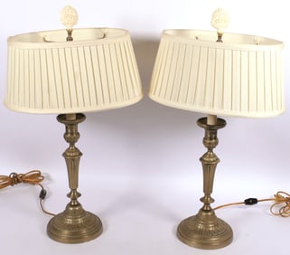 Pair of Louis XVI Style Table lamps