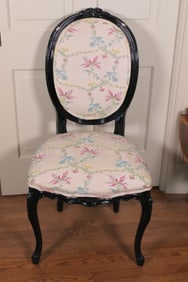 Louis XV Style Balloon Back Side Chair
