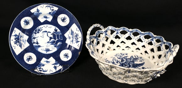Two Antique Porcelain Pieces