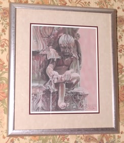 Christy Zurkuhlen Sculptural Print