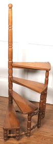 Pie Wedge Library Ladder