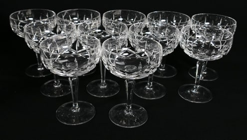 Eleven Gorham Champagne Glasses