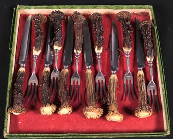 Rostfrei Stag Horn Cutlery