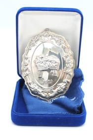 Sterling 2002 Nativity Ornament