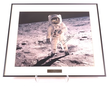Photographic Autographed Apollo 11 Print