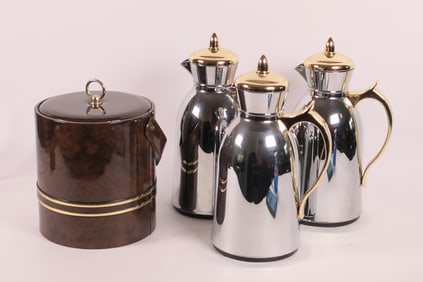Georges Briard Ice Bucket and Carafes