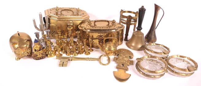 Brass and Metal Decor