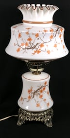 Abigal Adams Lamp with Crimped Top
