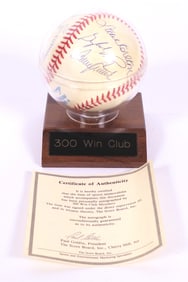Signed 500 Hit Club Baseball