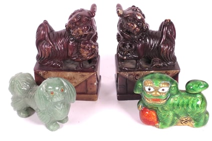 Mini Chinese Dog Figurines