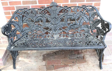 Cast Iron Garden Bench