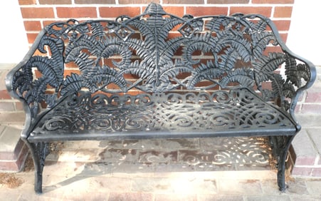 Cast Iron Garden Bench