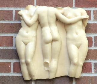Three Graces Relief Sculpture